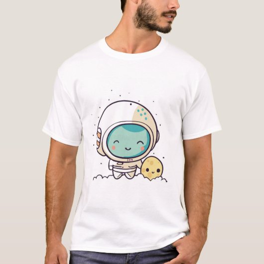 Een mooi ruimte afbeelding t-shirt (Voorkant)