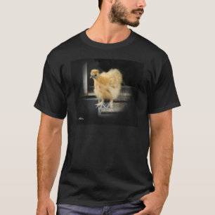 een mooi Silkie Bantam Chicken afbeelding. T-shirt