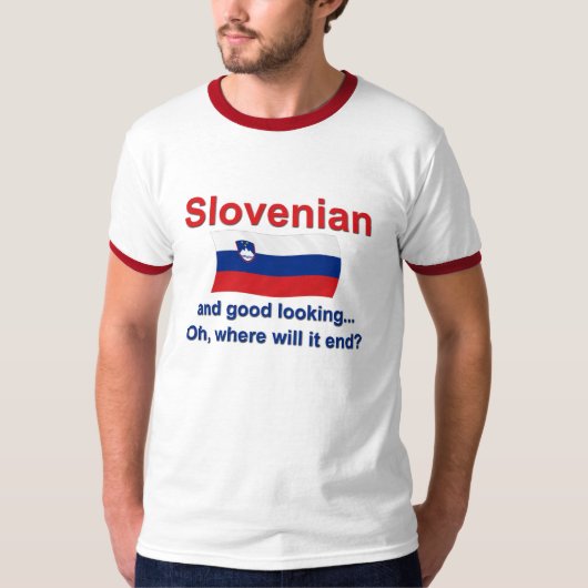Een mooi Sloveens T-shirt (Voorkant)
