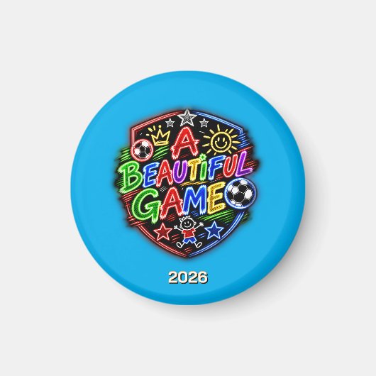 Een Mooi Spel Kinderen Magneet (Voorkant)