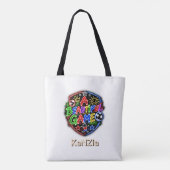 Een mooi spel voor kinderen tote bag (Achterkant)
