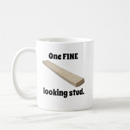 Een mooi uitziende stud koffiemok