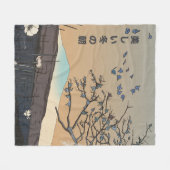 Een mooi winterlandschap fleece deken (Voorkant (Horizontaal))
