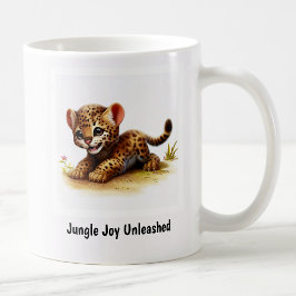 Een Mooie 3D Geschilderde Ocelot Koffiemok