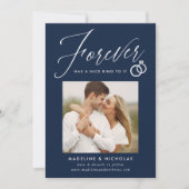 Een mooie afsluiter van het Navy Verloving Kaart (Voorkant)