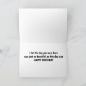 EEN MOOIE AUTUMNDAG "HAPPY BIRTHDAY" KAART (Binnen)