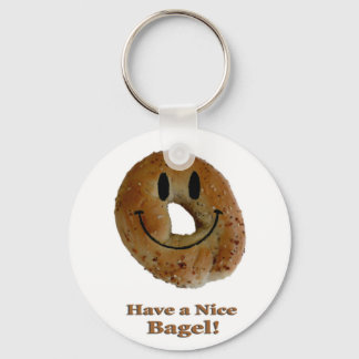 Een mooie bagel! sleutelhanger