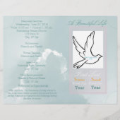 Een mooie begrafenis van het Leven programma, één  (Voorkant)