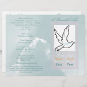 Een mooie begrafenis van het Leven programma, één (Voorkant / Achterkant)