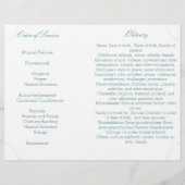 Een mooie begrafenis van het Leven programma, één (Achterkant)