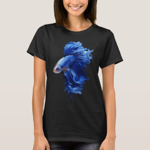 Een mooie blauwe Guppy vis Fancy Guppies Thais fig T-shirt