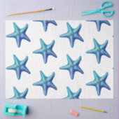 Een mooie blauwe nautische serie ontwerp 6 tissuepapier (Craft)