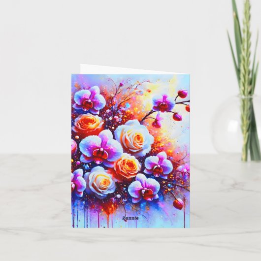 Een mooie boodschap, kaart voor iedereen (Achterkant)