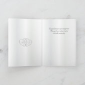 Een mooie bride om Kaart te feliciteren. (Binnen)