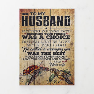 Een mooie brief aan hem   Naar mijn eigen ontwerp  Drieluik Aankondiging