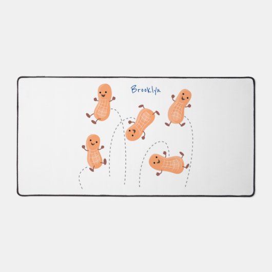 Een mooie cartoon van een pinda's bureaumat (Voorkant)