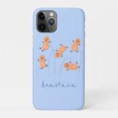 Een mooie cartoon van een pinda's Case-Mate iPhone case (Achterkant)