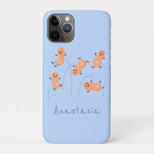 Een mooie cartoon van een pinda's Case-Mate iPhone case