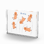 Een mooie cartoon van een pinda's fotoblokken (Rechts)