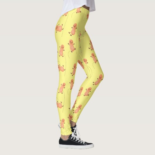 Een mooie cartoon van een pinda's leggings (Rechts)