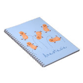 Een mooie cartoon van een pinda's notitieboek (Rechterzijde)