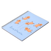 Een mooie cartoon van een pinda's notitieboek (Linkerzijde)