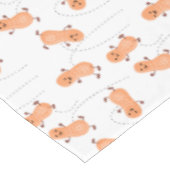 Een mooie cartoon van een pinda's tafelkleed (Gekanteld)