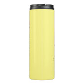 Een mooie cartoon van een pinda's thermosbeker (Achterkant)