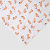 Een mooie cartoon van een pinda's tissuepapier (Detail)