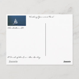 Een mooie dag in Charleston Harbour! Briefkaart