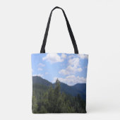 Een mooie dag in de bergen...... tote bag (Achterkant)
