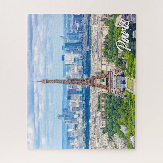 Een mooie dag in Parijs, Frankrijk Legpuzzel (Verticaal)