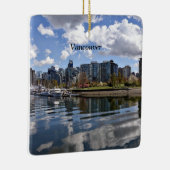 Een mooie dag in Vancouver, BC Keramisch Ornament (Rechts)