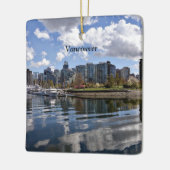 Een mooie dag in Vancouver, BC Keramisch Ornament (Links)
