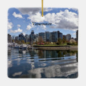 Een mooie dag in Vancouver, BC Keramisch Ornament (Achterkant)