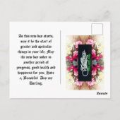 Een 'mooie' dag met de hand trekken en.... Briefka Briefkaart (Achterkant)