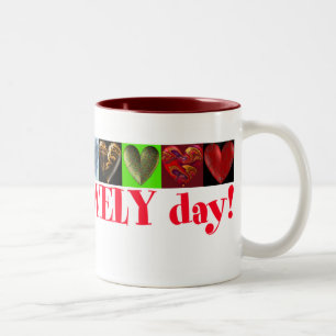 Een mooie dag! mok