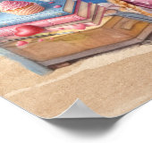 Een mooie dag om te leren met vrienden poster (Hoek)