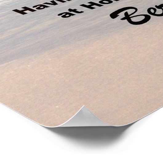 Een mooie dag... poster (Hoek)