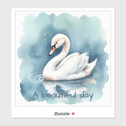 Een mooie dag set sticker (Vel)