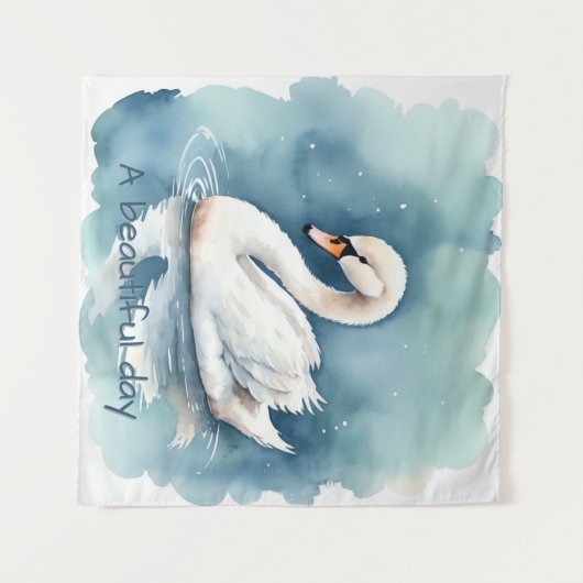 Een mooie dag set wandkleed (Voorkant (horizontaal))