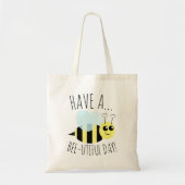 Een mooie dag voor een bijen tote bag (Voorkant)