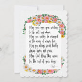 Een mooie dag voor een bruiloft - Bekijk het terug Kaart (Voorkant)