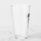 Een mooie dag voor een bruiloft glas (Rechts)