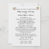 Een mooie dag voor een bruiloft kaart (Achterkant)