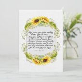 Een mooie dag voor een bruiloft - kaart (Staand voorkant)