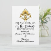 Een mooie dag voor een bruiloft op Linen - Bekijk Kaart (Staand voorkant)