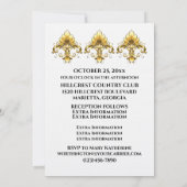 Een mooie dag voor een bruiloft op Linen - Bekijk Kaart (Achterkant)