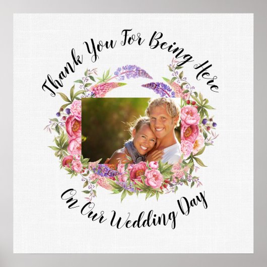 Een mooie dag voor een bruiloft - poster (Voorkant)