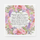 Een mooie dag voor een bruiloft servet (Voorkant)